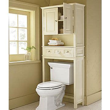 When searching for the best one, choose units that fit over your toilet and organizers with multiple shelves or compartments. Ridgeway Space Saver | Bathroom cabinets over toilet, Over ...