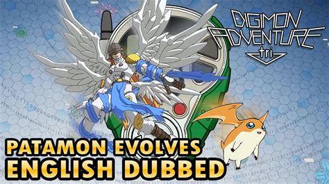 Digimon Adventure Tri Patamon Evolves To Angemon English Dubbed
