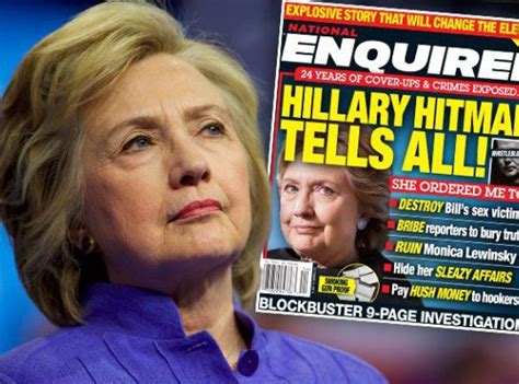 too good to check national enquirer releases stunning revelations from hillary s fixer