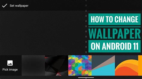 Android How To Change And Customize Wallpaper On Android Youtube