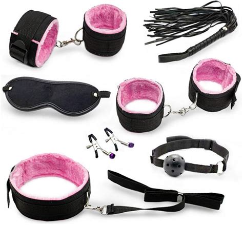 7pcs Sex Toys For Woman Sex Toys For Adults Bdsm Bondage Set Gag In Mouth Handcuffs