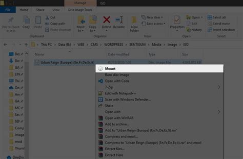 Các cải tiến trong phiên bản mới nhất này: Cara Mount dan Unmount File ISO di Windows 10 - Sentigum