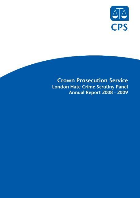 The Hate Crime Scrutiny Panel Cycle Crown Prosecution Service