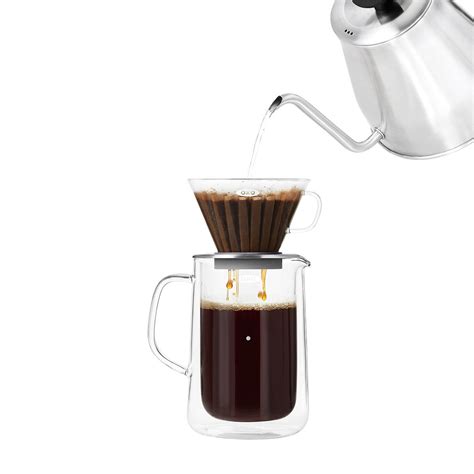 Oxo Glass Pour Over Coffee Set The Container Store