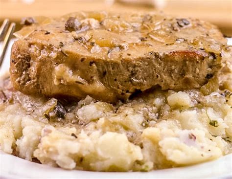 Crock pot apple pork chops 101 cooking for two. Slow Cooker Smothered Pork Chops - New South Charm