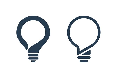 Light Bulb Logo Vector Art Icons And Graphics For Free Download