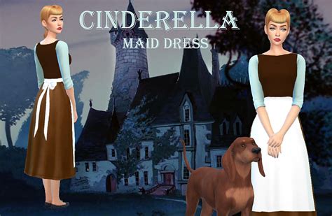 Stardustsims4 “ Cinderella Maid Dress Next In The Cinderella