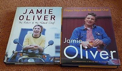 As New Jamie Oliver Hc Cook Books The Return Of Naked Chef Happy Days Ebay