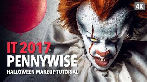 Hand Painted Pennywise Makeup It Pennywise The Clown Makeup Tutorials