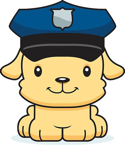 Clip Art Of A Police Dogs Illustrations Royalty Free Vector Graphics