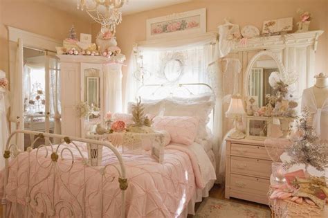 Discount stores are a good source of inexpensive machine embroidered items as well. 33 Sweet Shabby Chic Bedroom Décor Ideas | DigsDigs