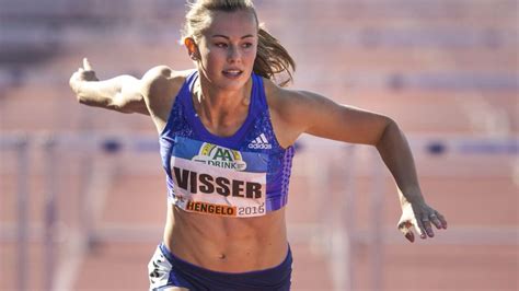 She originally specialised in the heptathlon, but eventually switched to high hurdles (60 m hurdles indoor, and 100 m hurdles outdoor). Nadine Visser | Athletic girls, Sports women, Athlete