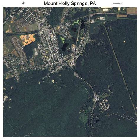 Aerial Photography Map Of Mount Holly Springs Pa Pennsylvania