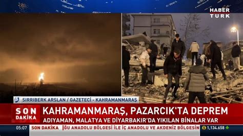 Kahramanmaraş ta 7 4 büyüklüğünde deprem Video