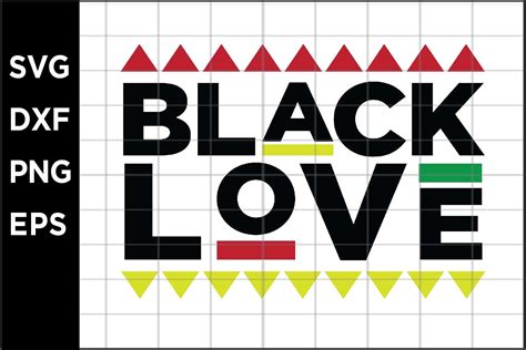 Black Love SVG (726132) | Printables | Design Bundles