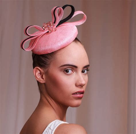 Fascinator With Bow Detail By The Head Bloomer Millinery