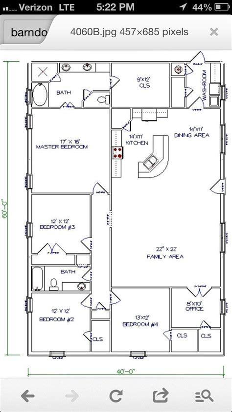 Mrdesignwash 40x80 Pole Barn Home Plans