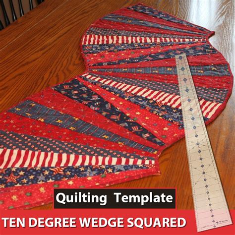 Spicy Spiral Table Runner Template With Instructions