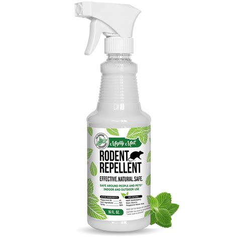 Mighty Mint 16oz Peppermint Oil Rodent Repellent Spray