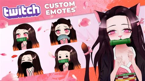 Destroybunny I Will Create Kawaii Cute Twitch Or Discord Emotes And