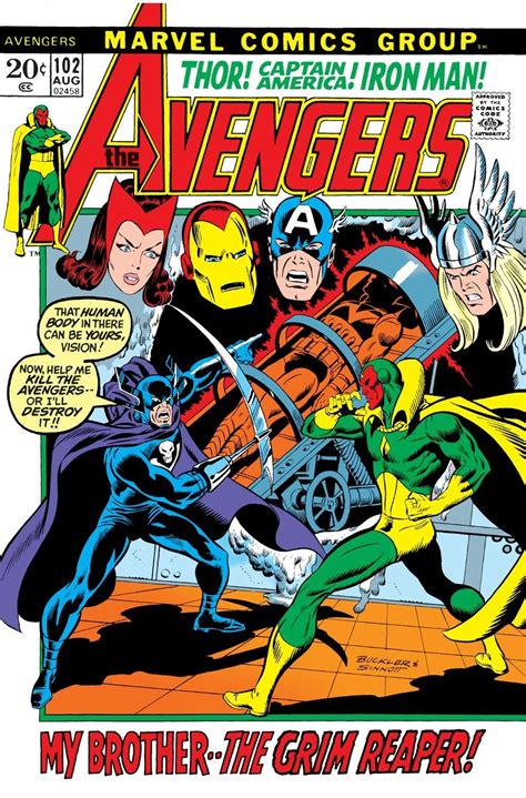 Avengers Vol 1 102 Marvel Database Fandom Powered By Wikia