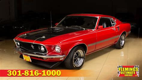 1969 Ford Mustang 1969 Mustang Mach 1 428 Cobra Jet Deluxe Marti