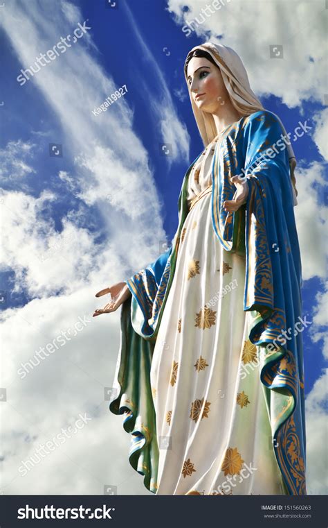 Mother Mary Statue Stock Photo 151560263 Shutterstock