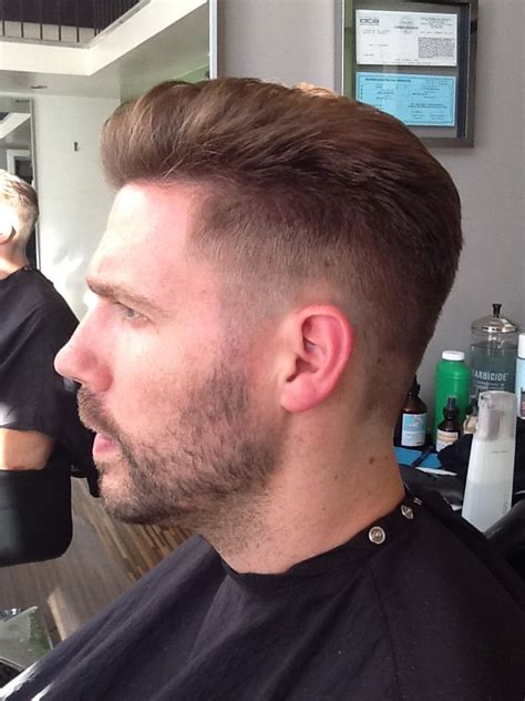 Fade haircut 4 on top 3 on sides. clipper fade+scissor work | Handsome Hair | Pinterest