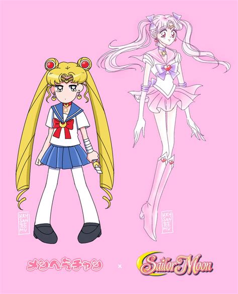 Menhera Chan X Sailor Moon By Krysanteemu On Deviantart