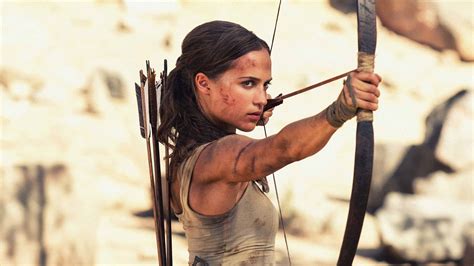 Tomb Raider Movie Lara Croft Alicia Vikander Uhd 4k Wallpaper Pixelz