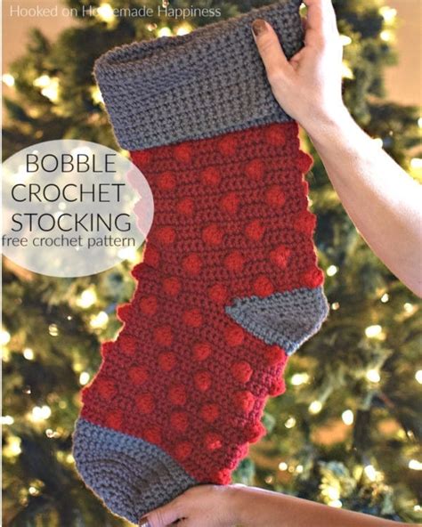 44 Free Crochet Christmas Stocking Patterns To Quickly Brighten Your