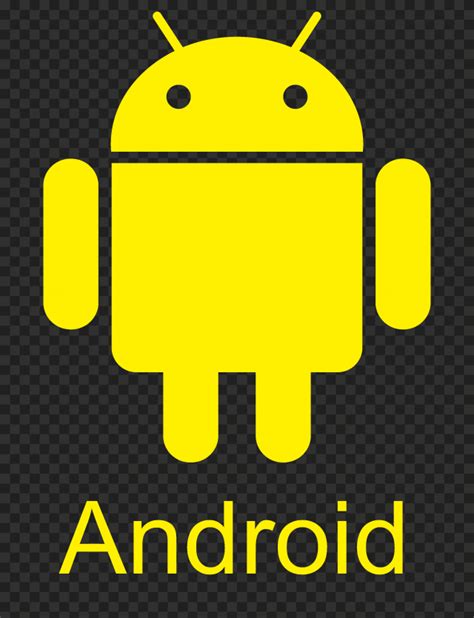 Png Black Android Robot Logo Icon Citypng