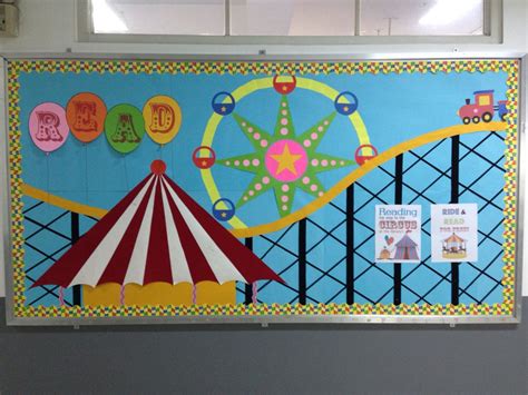 Carnival Bulletin Board Boards Circus Theme Classroom Decorations