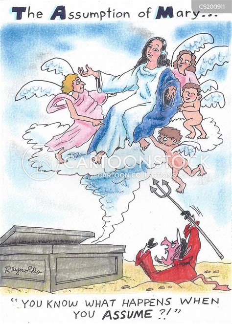 Virgin Mary Cartoons And Comics Funny Pictures From Cartoonstock