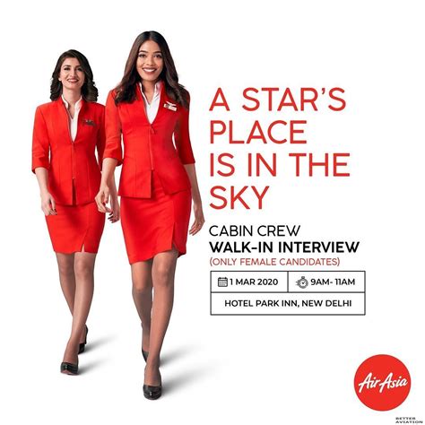 Here is a list of the airlines in the united states that pay their flight attendants the most after accounting for the different benefits: AirAsia India Female Cabin Crew Walk-In Interview [New ...