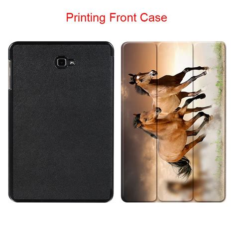 Contact Support Tablet Case Horse Print Electronic Accessories