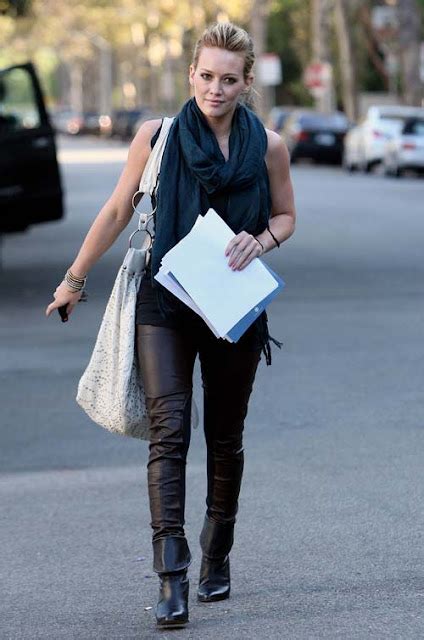 Harleydalle Outfit Of The Day Hilary Duff