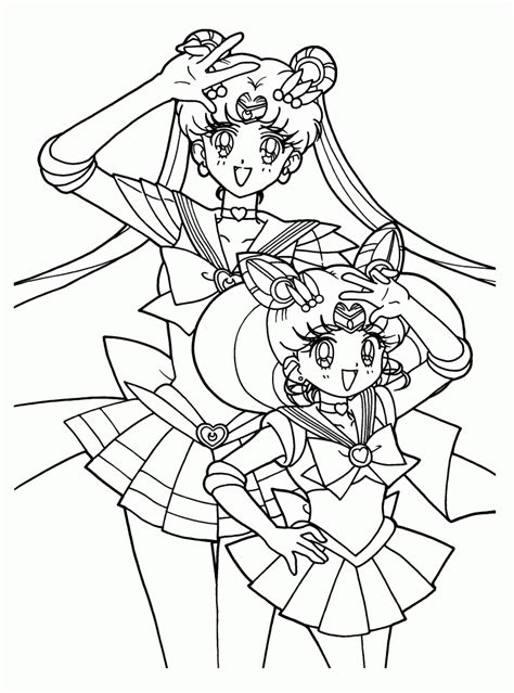 Our free coloring pages for adults and kids, range from star wars to mickey mouse. Free Printable Sailor Moon Coloring Pages For Kids