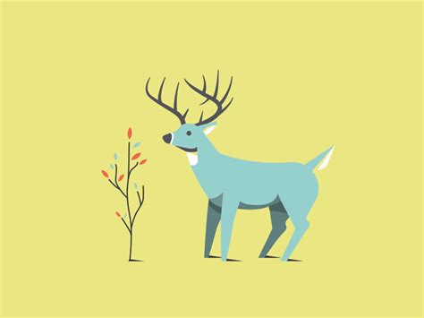 Deer  By Chad Riedel On Dribbble