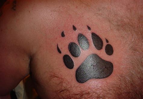 Bear Paw Tattoos Designs Ideas And Meaning Tattoos For You