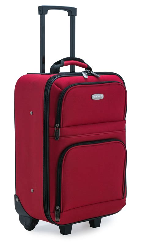 Elite Meander 195 Carry On Softside Luggage With Protective Foam