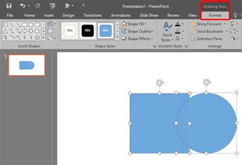 Merge Shape Commands In Powerpoint 2016 For Windows