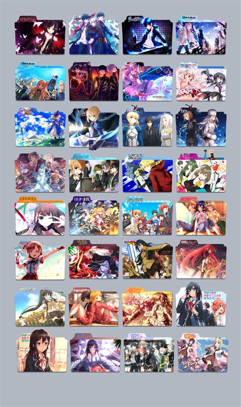 Anime Icon Pack 19 By Hitsugaya226 On Deviantart