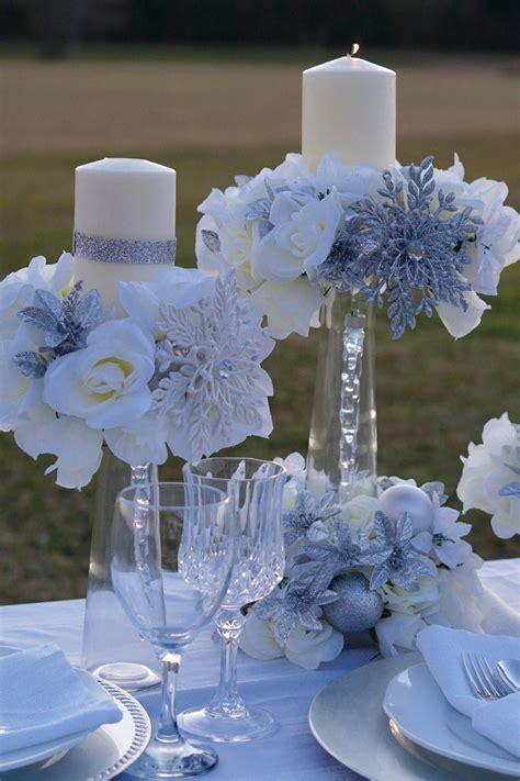 Elegant Dollar Tree Wedding Centerpiece Perfect For A Winter