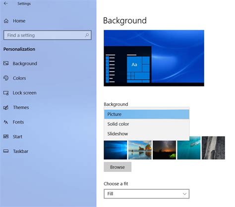 Download 34 изменить фоновое изображение Windows 10