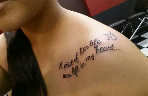 Piece of my heart tattoo. Tattoo's from the heart, with love! | Tattoos, Tattoo quotes, Piece of me