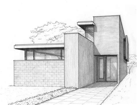 Architectural Drawing Easy In 2020 Dream House Drawing Architecture