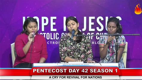Day 4249 Pentecost Season 1 Hd English Praise And Worship Pray For
