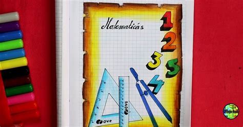Más Nuevo Para Primaria Faciles Cuaderno Caratulas Para Matematicas