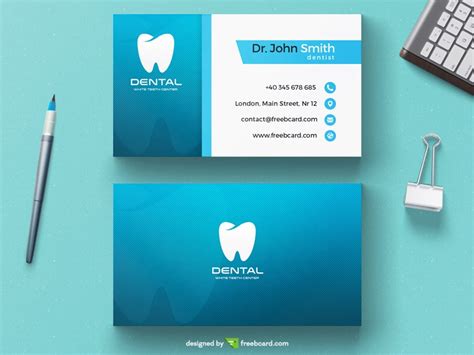 Free Dentist Business Card Template Download